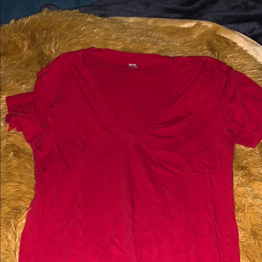 American apparel v neck